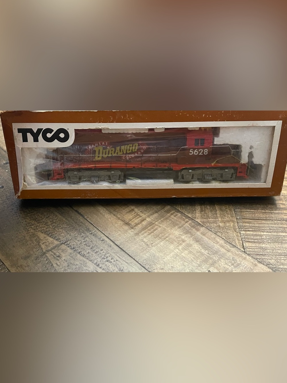 vintage Tyco HO Scale Kansas Durango Colorado Diesel Locomotive #5628